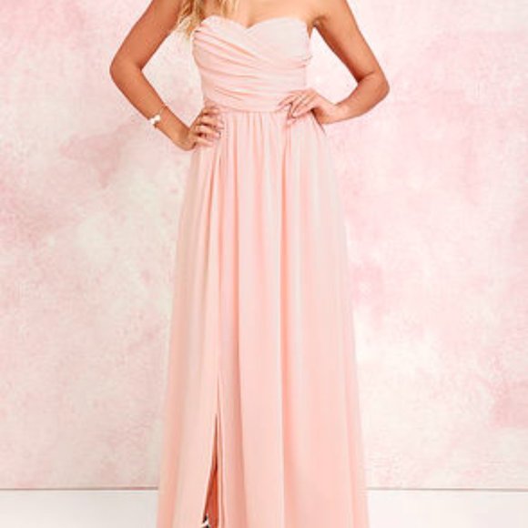 Lulus strapless dress size M - Picture 1 of 3